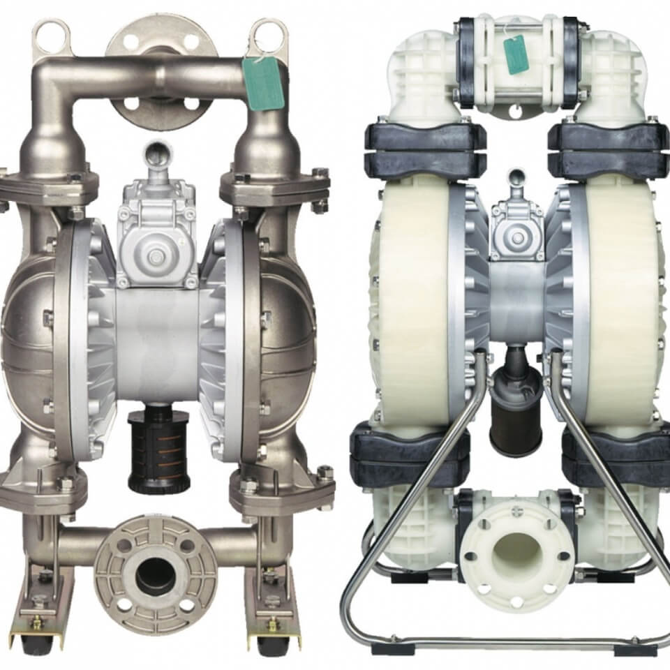 Pompe pneumatice cu membrana