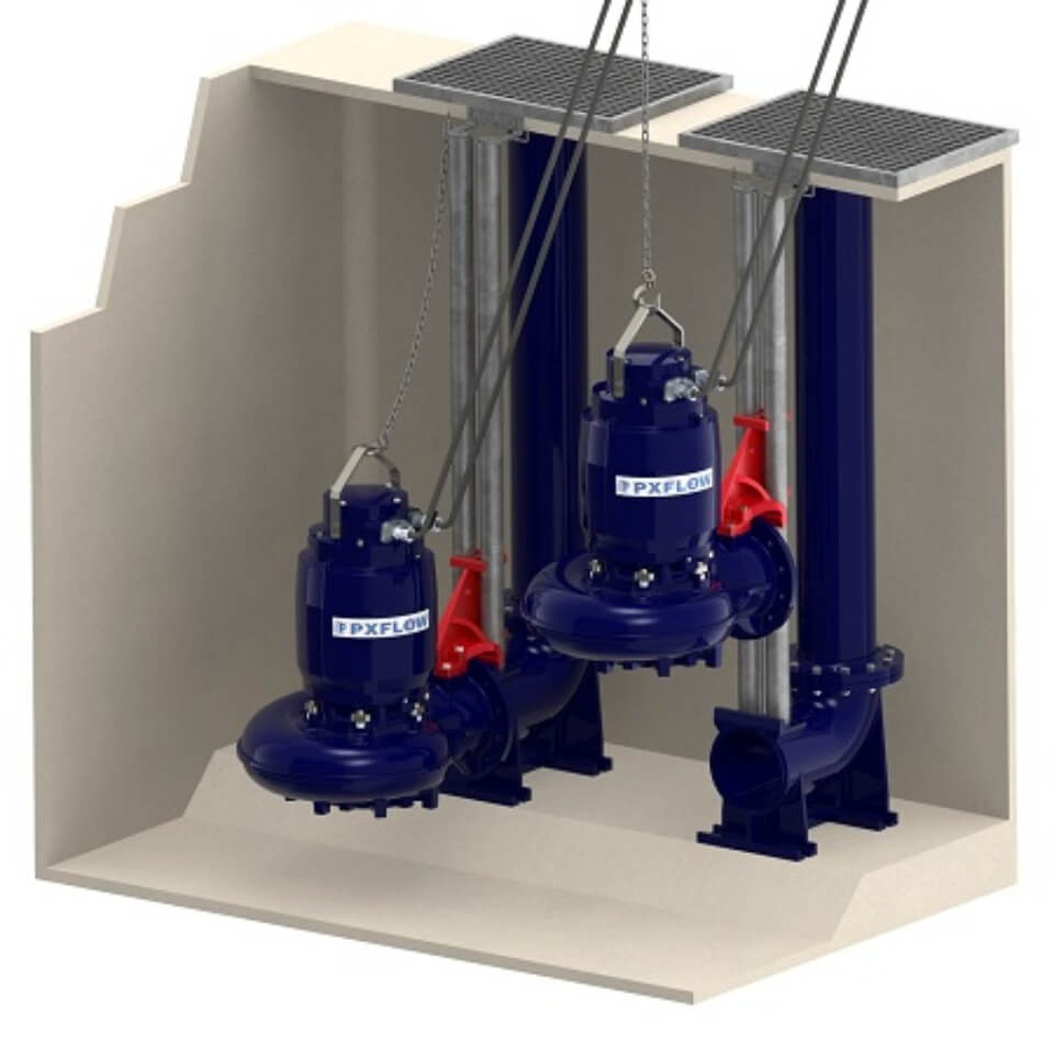 Pompe submersibile pentru ape uzate PXFlow