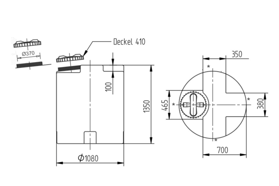 Rezervor dozator IB-DTE
