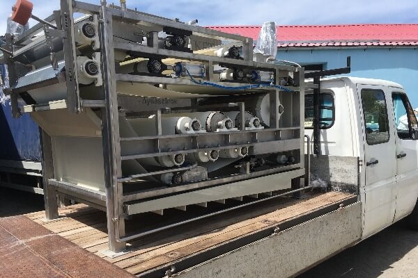 Instalatii de deshidratare namol